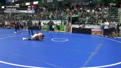 110 lbs Cons. Semis - Layton Alvarez, Moen Wrestling Academy vs Jaren Nebel, Big Game Wrestling Club
