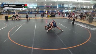 185 lbs Cons. Round 6 - Finn McDevitt, Unattached vs Basho Muhlbauer, Unattached