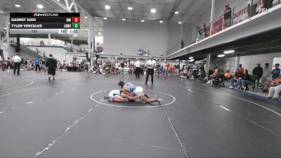 120 lbs Round 2 (6 Team) - Tyler Verceles, LBWC vs Garret Judd, Iron Horse White