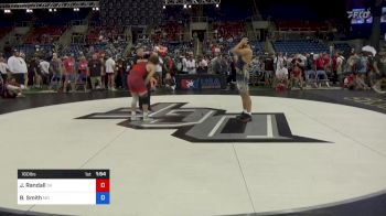 160 lbs Cons Semi - Jude Randall, Oklahoma vs Benjamin Smith, Maryland