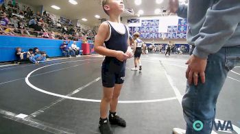 70 lbs Rr Rnd 2 - Cooper Goodman, Chandler Takedown Club vs Karleigh Sneed, Chickasha Youth Wrestling