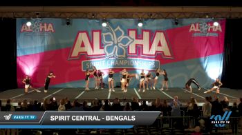 Spirit Central - Bengals [2023 L5 Senior Open Coed Day 1] 2023 Aloha Worcester Showdown