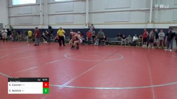 175-S lbs Quarterfinal - Keo Cannon, WV vs Ceron Noblick, OH