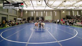 132 lbs 5th Place - Cristian Pote, Danbury vs Giuliano Sirianni, Simsbury