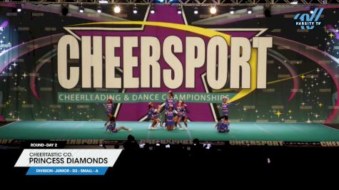 Cheertastic Co. - Princess Diamonds [2025 L1 Junior - D2 - Small - A Day 2] 2025 CHEERSPORT National All Star Cheerleading Championship