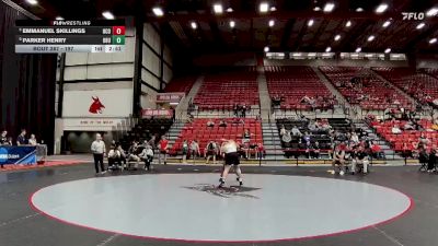 197 lbs 5th Place Match - Emmanuel Skillings, Central Oklahoma vs Parker Henry, Ouachita Baptist