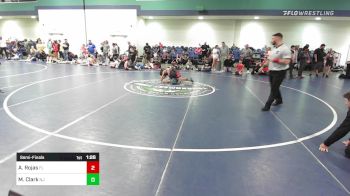 90 lbs Semifinal - Adrian Rojas, FL vs Michael Clark, NJ