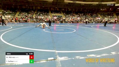 88 lbs Round Of 32 - Miles Merves, Naples Bears vs Trace Safken, Black Fox Academy