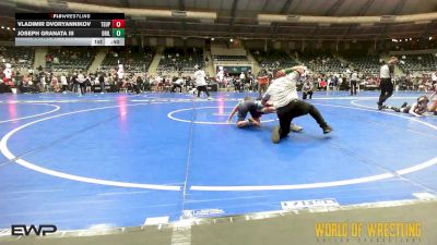 88 lbs Consi Of 16 #1 - Vladimir DVORYANNIKOV, Toss Em Up vs Joseph Granata III, Driller Wrestling Club