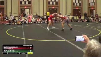 195 lbs Quarterfinals (8 Team) - Jack Mackiernan, Smittys Barn vs Rob Atwood, Elite Athletic Club DZ