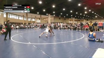 126 lbs Cons. Round 3 - Silas Mills, Trion Mat Dogs vs Amonte Fleming, Ironclad Wrestling Club