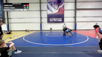 182 lbs Rr Rnd 2 - Amero Diaz, Parabellum Wrestling Academy vs Donald Olenja, Alien Outsider