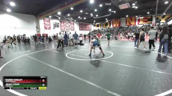 120 lbs Cons. Round 1 - Raden Madley, Santa Monica vs Adam Casas, Monrovia