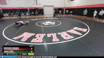 120 lbs Cons. Round 3 - Anthony Orozco, Arlington Heights (HERSEY) vs Krish Sahu, Grayslake (CENTRAL)