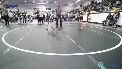 64 lbs Consi Of 4 - Callan Carson, Salina Wrestling Club vs Jace Shell, Raw Wrestling Club