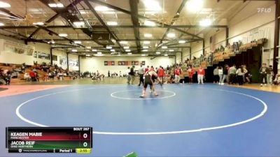 149 lbs Cons. Round 4 - Jacob Reif, Ohio Northern vs Keagen Mabie, Manchester