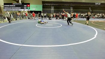 144 lbs Round Of 32 - Steven Robles, Canyon View AZ vs Abdullah Mohammadi, Poway