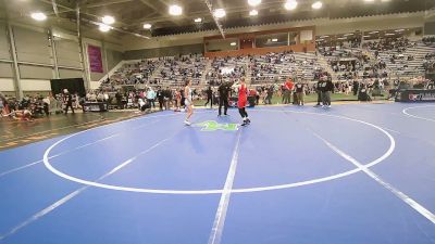 108-119 lbs Cons. Sub-rd Of 16 - Aryanna McElroy, Rainier Junior Wrestling Club vs Quin Turner, Tough N Technical Wrestling Club (TNTWC)