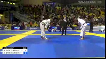 MURILO SILVA FERREIRA DE SANTANA vs ALEXANDRE DA ROCHA SANTOS 2022 World Jiu-Jitsu IBJJF Championship