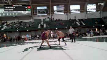157 lbs Cons. Round 5 - Seth Larson, Central Michigan vs Aiden Davis, Bucknell