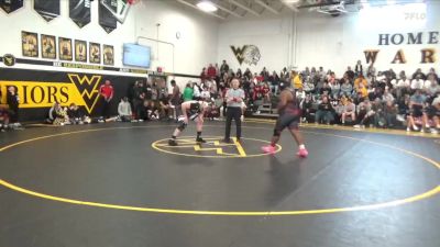 285 lbs Quarterfinal - Caleb Marr, Riceville vs Pershavion Holmes, Waterloo West