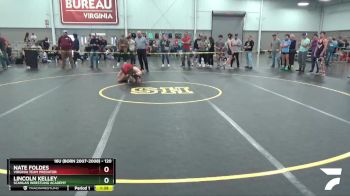 120 lbs Semifinal - Nate Foldes, Virginia Team Predator vs Lincoln Kelley, Scanlan Wrestling Academy