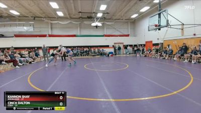 175 lbs Finals (8 Team) - Kannon Shay, DouglasSD vs Cinch Dalton, Cody