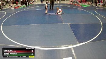 45 lbs Cons. Round 2 - Jax Irons, Delta Wrestling Club vs Blake Worden, Gold Rush