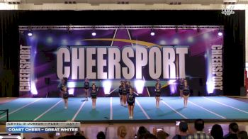 Coast Cheer - Great Whites [2026 L3 Junior - Flex Day 1] 2026 CHEERSPORT Toms River Classic