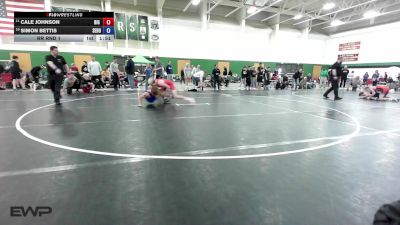 120 kg Rr Rnd 1 - Cale Johnson, Big Game Wrestling Club vs Simon Bettis, Sebolt Wrestling Academy