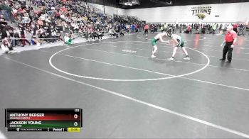 132 lbs Cons. Round 2 - Anthony Berger, Oshkosh North vs Jackson Young, Shiocton