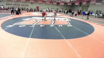 165 lbs Champ. Round 2 - Carter Bradburn, Olivet vs Bo Koedam, Coe