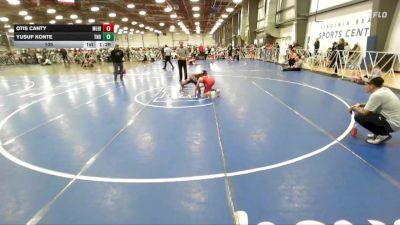 105 lbs Round 2 (10:45am Saturday) - Otis Canty, Mile High vs Yusuf Konte, Nauman Red