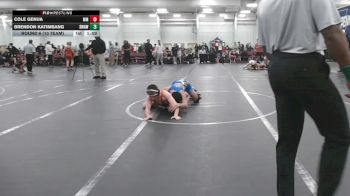 150 lbs Round 6 (10 Team) - Brendon Katimbang, Savage WA White vs Cole Genua, Maryland Mallets