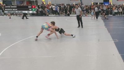 96 lbs Cons. Rd Of 32 - Maddox Mejia, Prodigy Elite Wrestling vs Jaiven Weber, Maverick