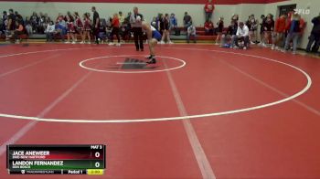 190 lbs Quarterfinal - Landon Fernandez, Don Bosco vs Jace Aneweer, Dike-New Hartford