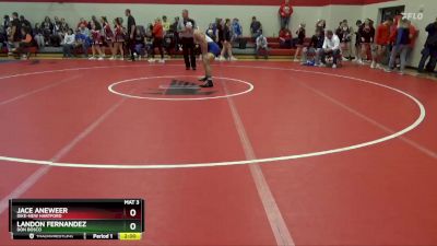 190 lbs Quarterfinal - Landon Fernandez, Don Bosco vs Jace Aneweer, Dike-New Hartford