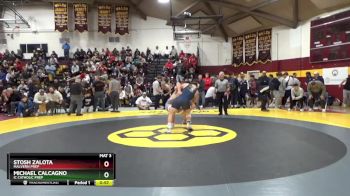 215 lbs Cons. Round 5 - Stosh Zalota, Malvern Prep vs Michael Calcagno, IC Catholic Prep