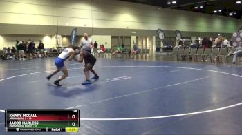 126 lbs Round 3 (16 Team) - Jacob Harless, Fernandina Beach vs Khary Mccall, Springboro 2