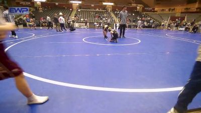 61-64 lbs Rr Rnd 1 - Augustus Eason, Lonoke Youth Wrestling vs Beckett Shepperd, Team Conquer Wrestling