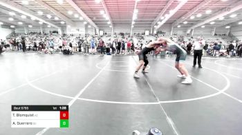 182 lbs Round Of 64 - Trenton Blomquist, AZ vs Austin Guerrero, SC