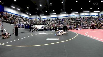 73 lbs Quarterfinal - Calin Kinder, Piedmont vs Jaxon Higgins, Choctaw Ironman Youth Wrestling