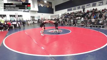 150 lbs Quarterfinal - Jayden Dela Rosa, Burbank vs Jesse Jimenez, Centennial (Corona)