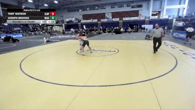 165 lbs Round 3 (3 Team) - Toby Watson, Chautauqua Lake-Westfield-Panama vs Joseph Brooks, Massapequa