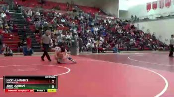144 lbs Semifinal - Nick Humphrys, Wadsworth vs Josh Jordan, Uniont. Lake