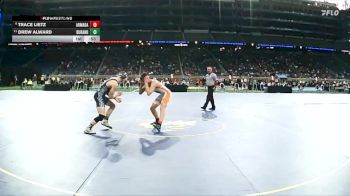 D3-157 lbs 3rd Place Match - Trace Lietz, Armada vs Drew Alward, Durand