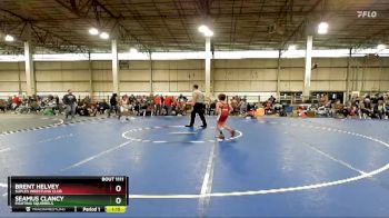 75 lbs Quarterfinal - Seamus Clancy, Fighting Squirrels vs Brent Helvey, Suples Wrestling Club