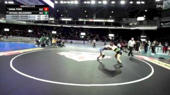 Girls 140 lbs Champ. Round 1 - Ivana Fung, Hazen (Girls) vs Tatiana Melendrez, Richland (Girls)