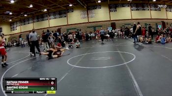 100 lbs Round 2 - Nathan Fenner, Grit Mat Club vs Santino Edgar, Elite NJ