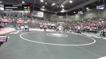 3A 138 lbs Champ. Round 1 - Crew Udy, Richfield vs Carter Wardell, Morgan